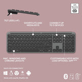 Logitech MK950 Signature Slim keyboard and mouse Graphite, UK version