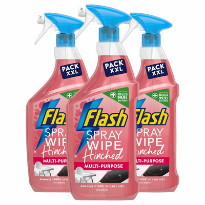 Costco UK Flash Spray Wipe Done Wild Berries Antibakterielles Reinigungsspray 3 x 800ml – Jetzt online bei McGrocer kaufen