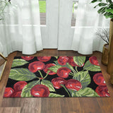 Spring Cherry Hooked Accent Rug, 56 x 97 cm