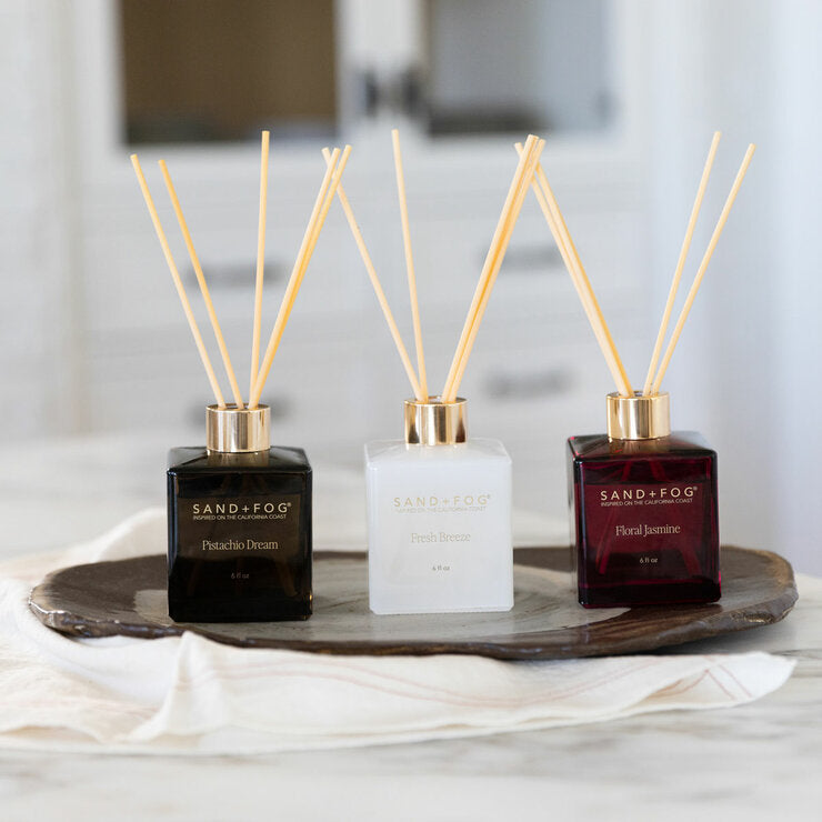 Sand & Fog 3-pack reed diffuser set home fragrance 180ml (British brand)