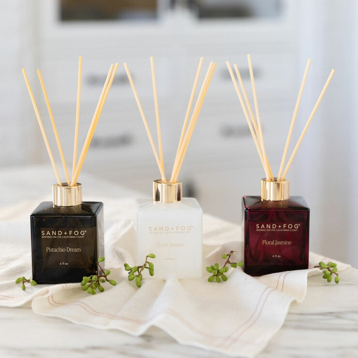 Sand & Fog 3-pack reed diffuser set home fragrance 180ml (British brand)