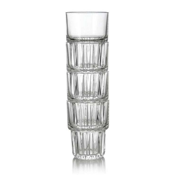 King Crystal pitcher and glass set, 5 piece, UK version