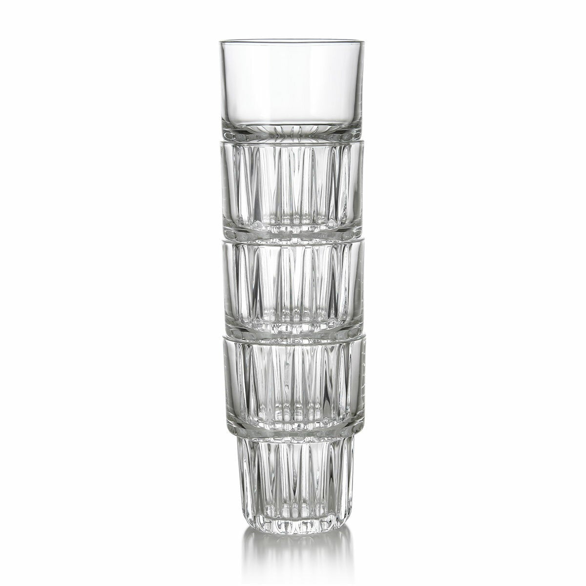 King Crystal pitcher and glass set, 5 piece, UK version