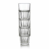 King Crystal pitcher and glass set, 5 piece, UK version