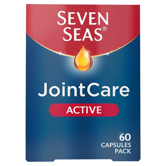 Seven Seas JointCare Active Glucosamine Omega-3 & Chondroitin 60 Caps   60 per pack GOODS M&S   