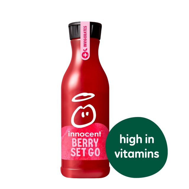 Innocent Plus Raspberry & Cherry with Vitamins   750ml GOODS M&S   