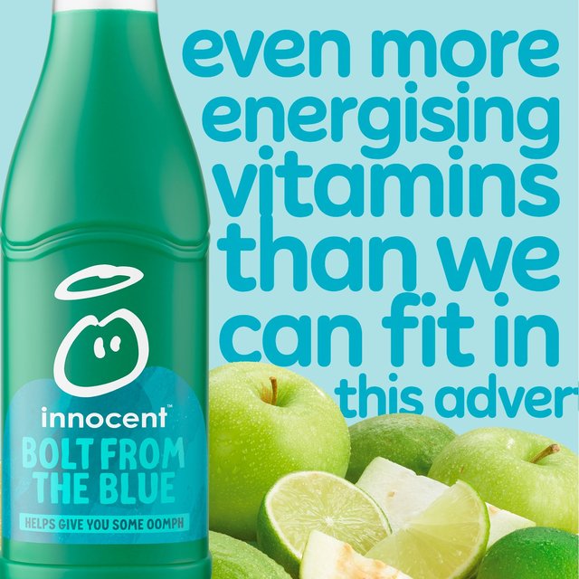 Innocent Plus Guava Lime Apple Juice with Vitamins   750ml GOODS M&S   