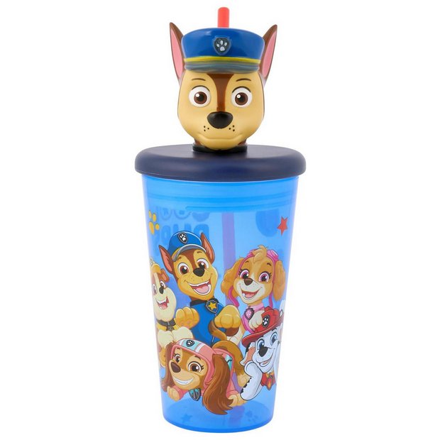 PAW Patrol 3D Head Blue soda cup 440ml, UK version