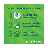 Catsan Natural 100% Biodegradable Clumping Odour Control Cat Litter    20L GOODS M&S   