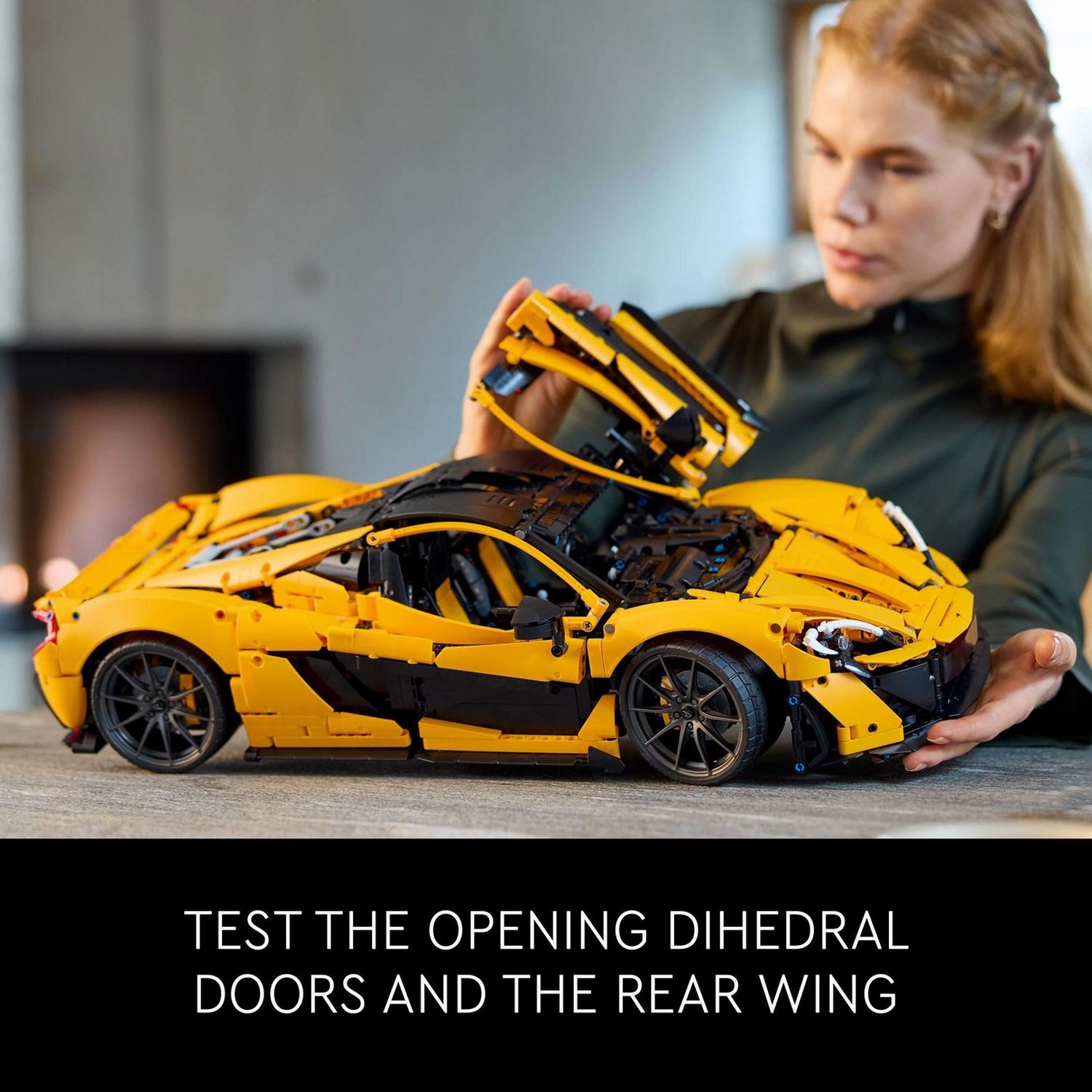 LEGO Technic McLaren P1 1:8 scale model car kit - British product