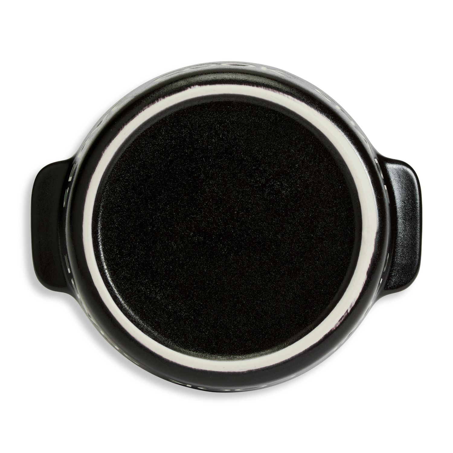 Habitat stoneware tapas dishes black khaki set - British product