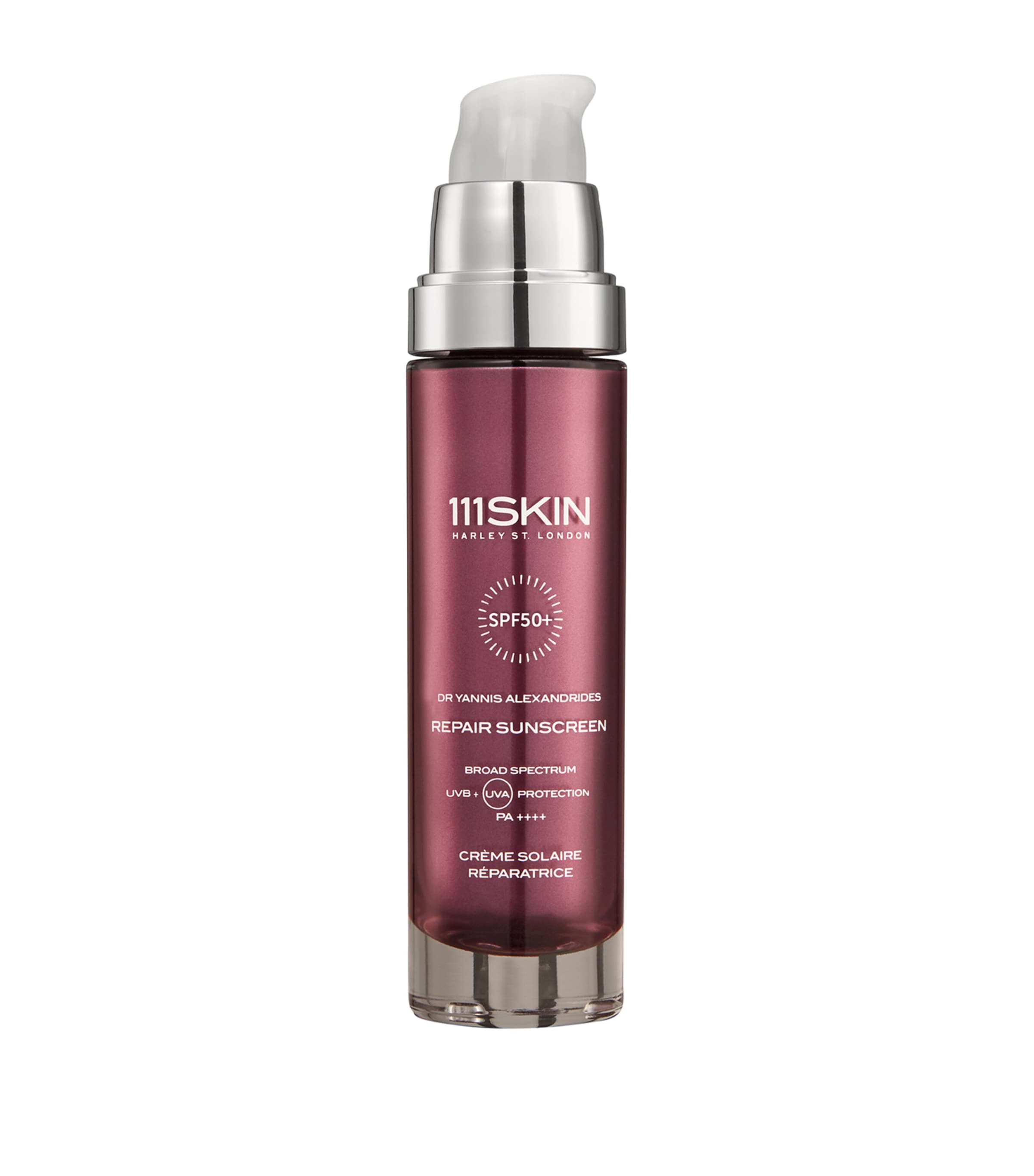 111Skin repair sunscreen SPF 50+ 50ml (British brand)