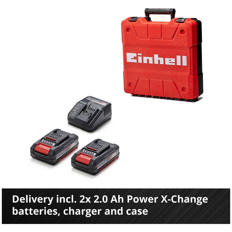 Einhell Power X-Change combi drill 18V - British product