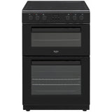 Bush double oven electric cooker black 60cm - British product