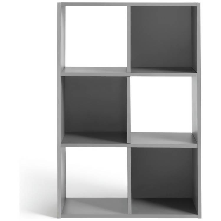 Argos Home 6 Cube Storage Unit in Grey, UK version