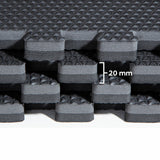 Norsk reversible foam flooring tiles 61x61cm pack of 6, UK version