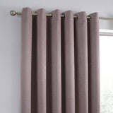 Fusion dim out eyelet curtains blush pink 117x137cm (British brand)