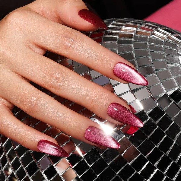 Bluesky Rose Quartz cat eye gel polish 10ml, imported from the UK