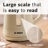 Bosch MyMoment kettle cream 1.7L (British brand)