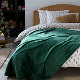 Argos Home Fleece Throw - Green - 125X150cm