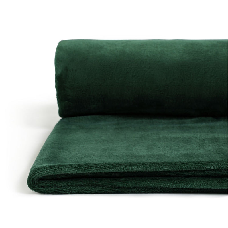 Argos Home Fleece Throw - Green - 125X150cm