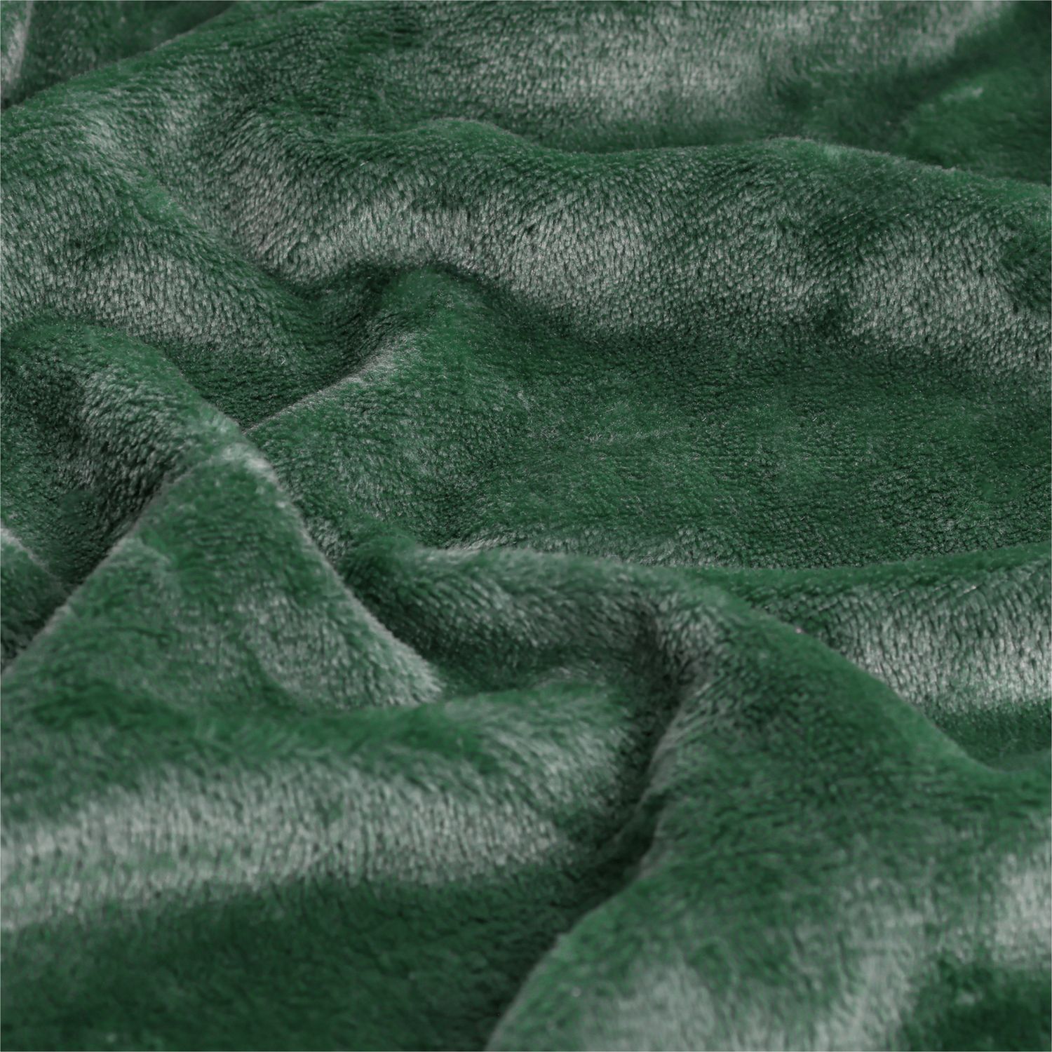 Argos Home Fleece Throw - Green - 125X150cm