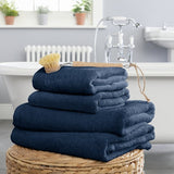 Habitat Supersoft towel bale denim 4-piece - British product