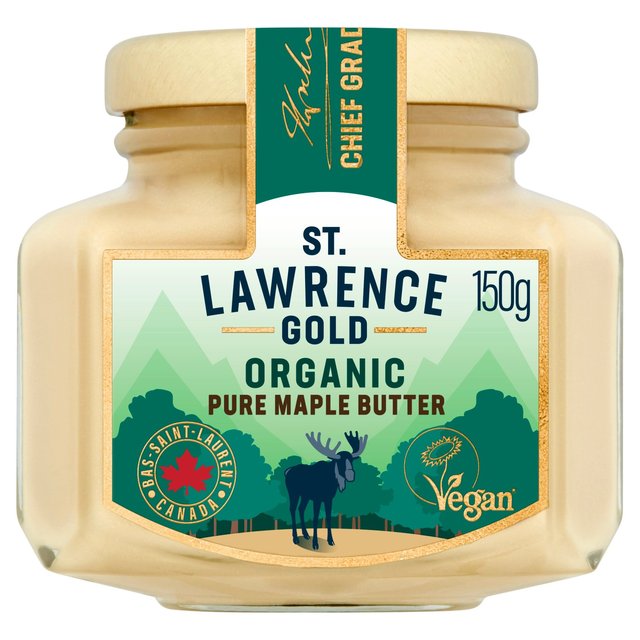 St Lawrence Gold Organic Pure Maple Butter   150g