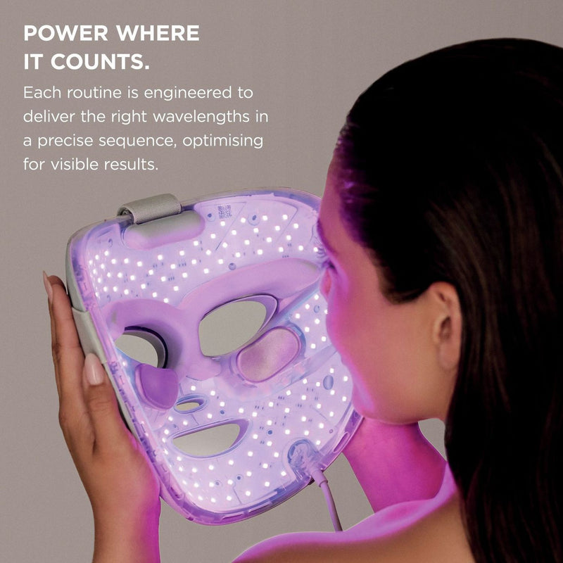 Shark CryoGlow under-eye cooling LED face mask lilac, UK version