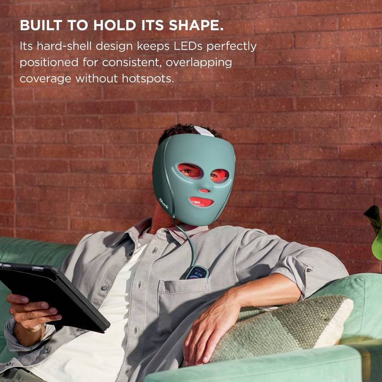 Shark CryoGlow under-eye cooling LED face mask lilac, UK version