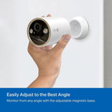 Tapo C460 4K outdoor Wi-Fi security camera, imported from the UK