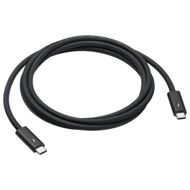 Apple Thunderbolt 4 Pro cable 1.8m black - British product