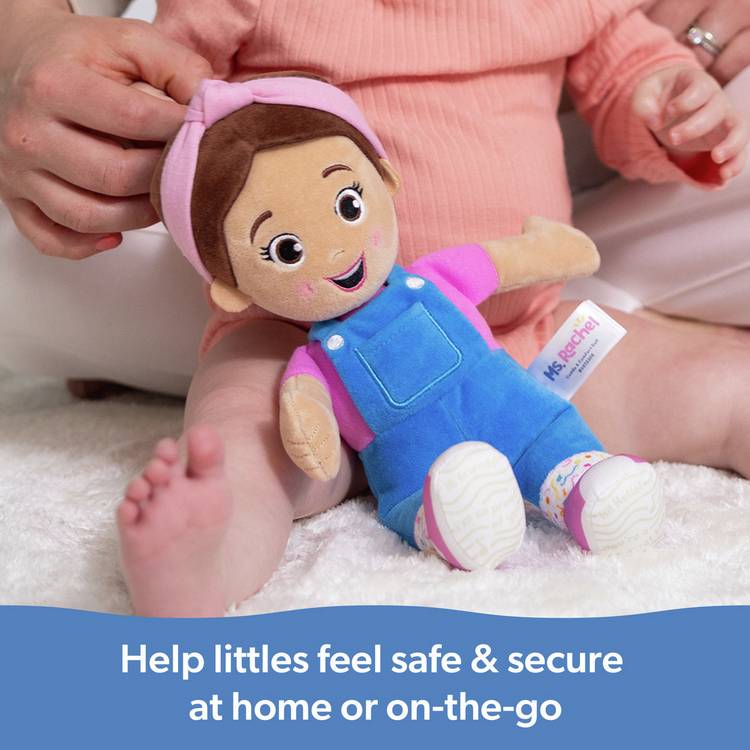Ms. Rachel Cuddle and Comfort Friend soft toy 21.5cm, imported from the UK