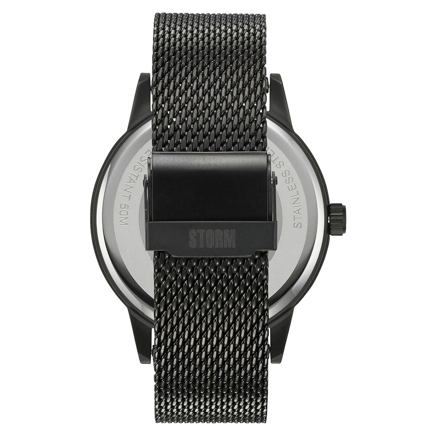 STORM Styro blue dial mesh strap watch, UK version