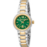 Roberto Cavalli green ladies watch stainless steel - British product
