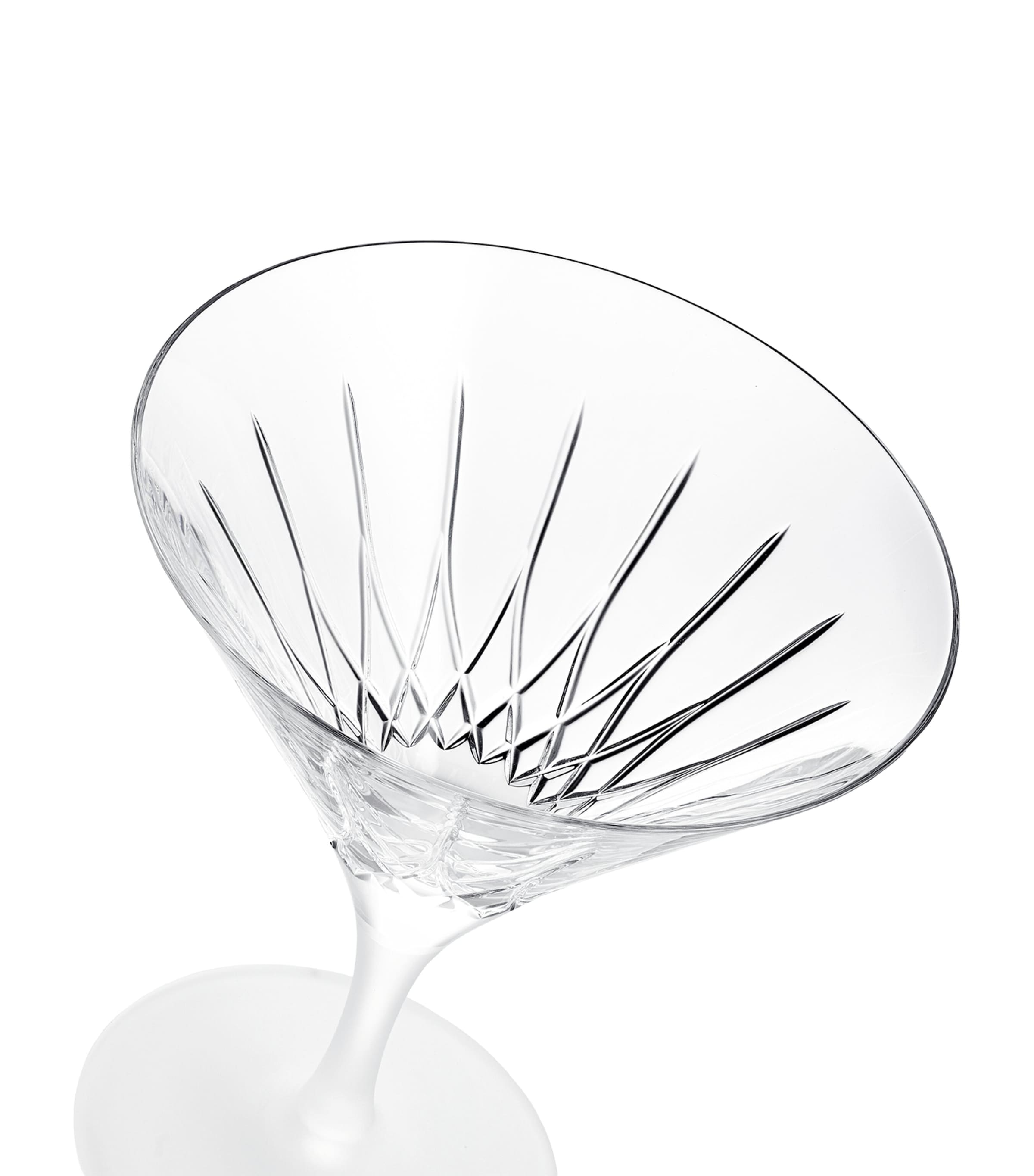 Waterford Lismore Arcus martini glasses set of 2 220ml (British brand)