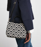 Harrods small geometric tote bag (British brand)