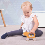 Bigjigs Toys Wooden Push Along Bear GOODS Superdrug   