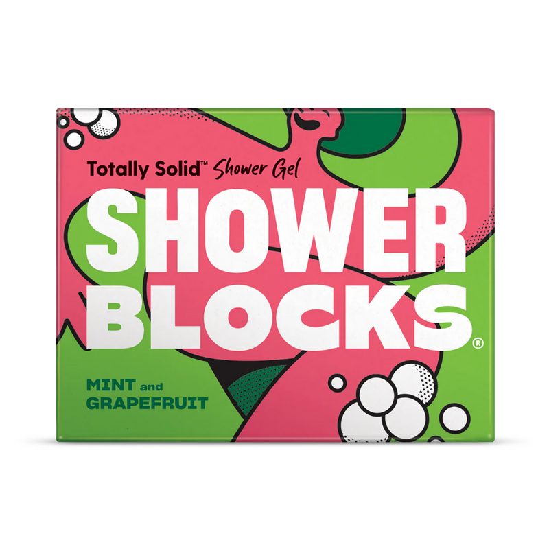 Mint and Grapefruit solid shower gel - British product