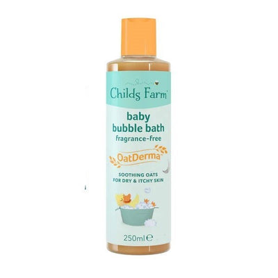 Superdrug Childs Farm OatDerma Baby Bubble Bath Fragrance-Free 250ml- Buy online at McGrocer