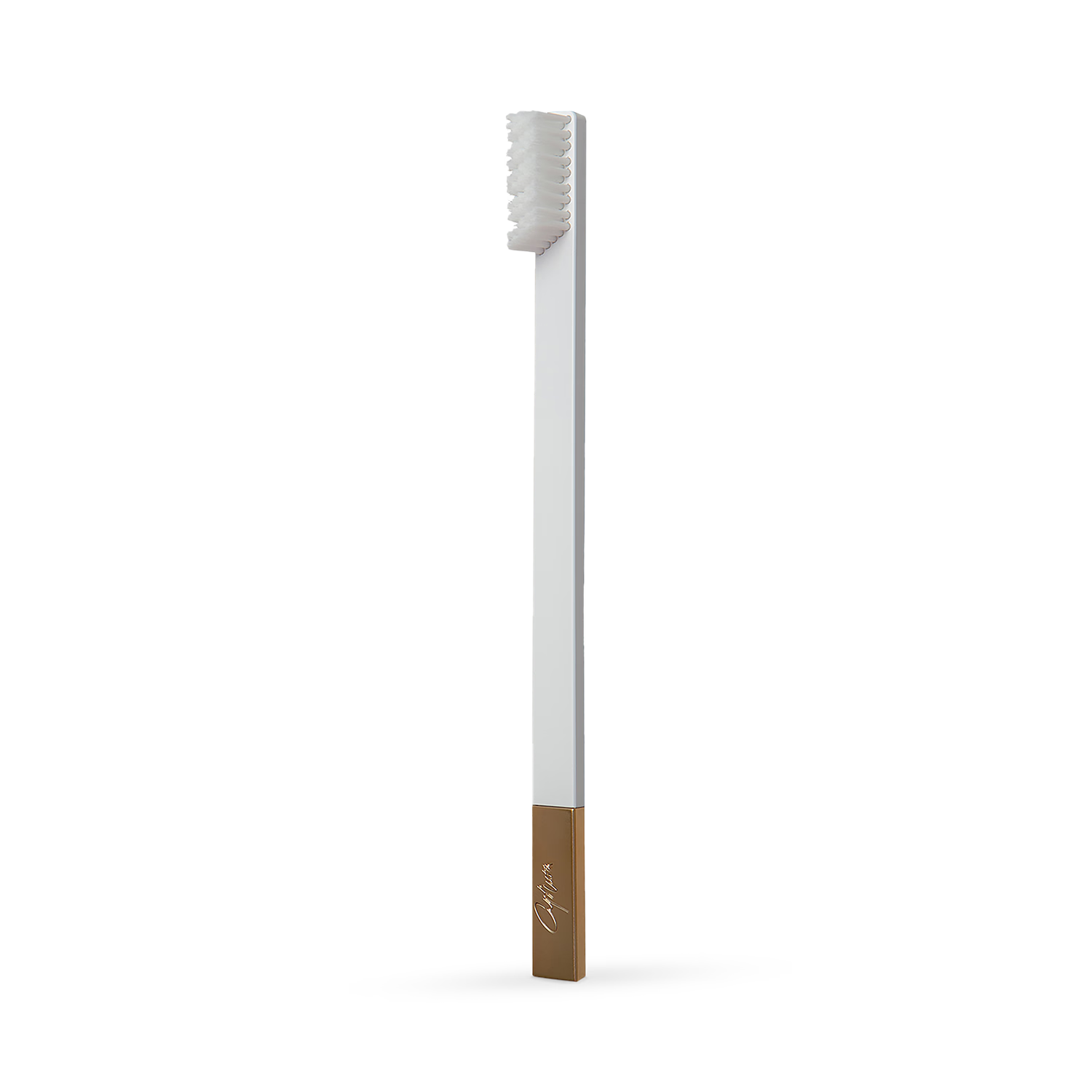 APRIORI toothbrush white gold medium (British brand)