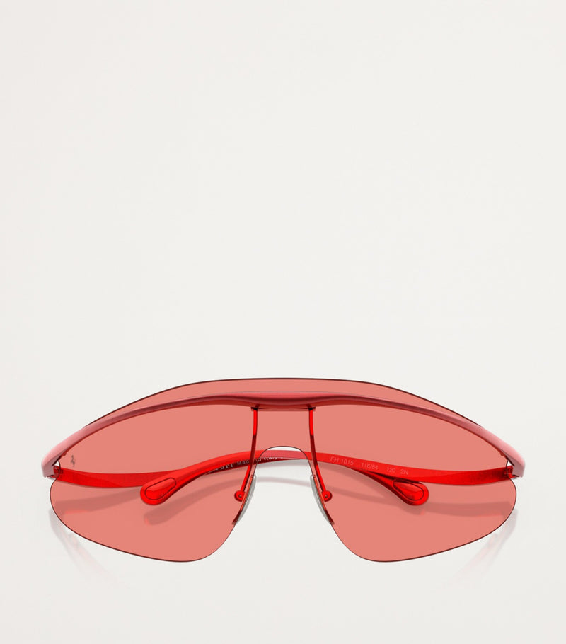 Ferrari metal sunglasses irregular frame 100% uv protection - British product.