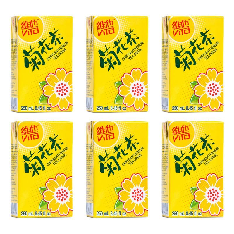 Vita chrysanthemum tea drink 6 pack (British brand)