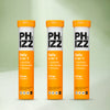 Phizz Daily Energy effervescent tablets orange 3x20, imported from the UK