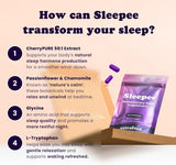 Extracted Sleepee sleep supplement 60 capsules, imported from the UK