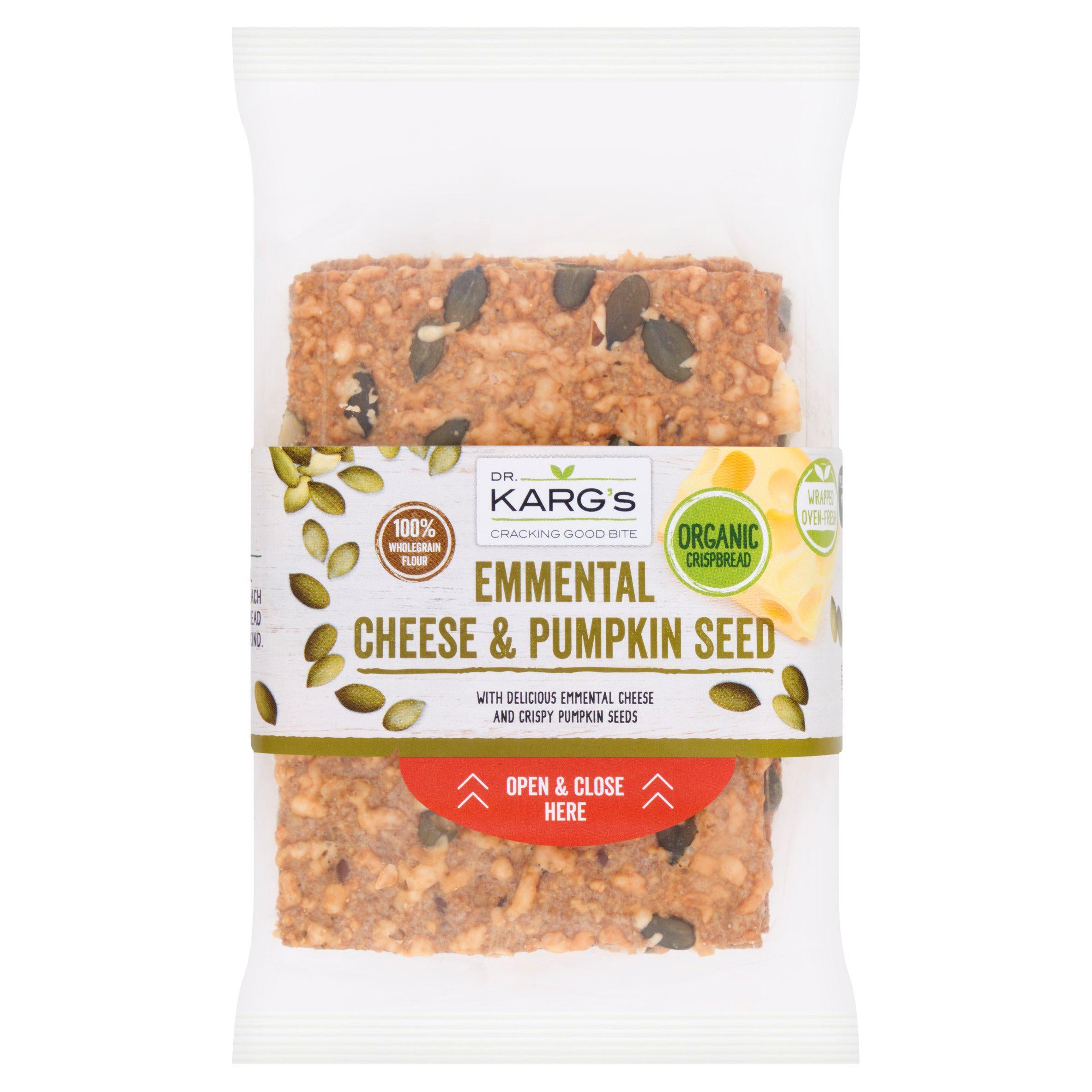 Dr Karg Organic Emmental Crispbreads 200g GOODS Sainsburys   