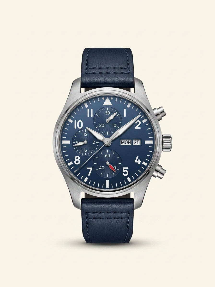 IWC Pilot's Chronograph automatic watch 41mm (British brand)