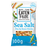 Off the Eaten Path Sea Salt Bean Sticks 100g Sharing crisps Sainsburys   