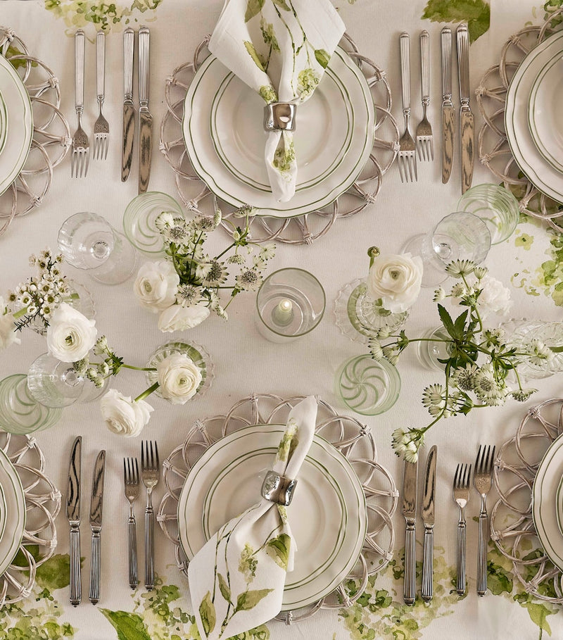 Maison Margaux The Hydrangea napkins 50cm x 50cm, imported from the UK
