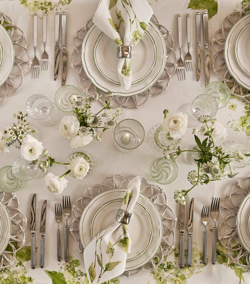 Maison Margaux The Hydrangea napkins 50cm x 50cm, imported from the UK